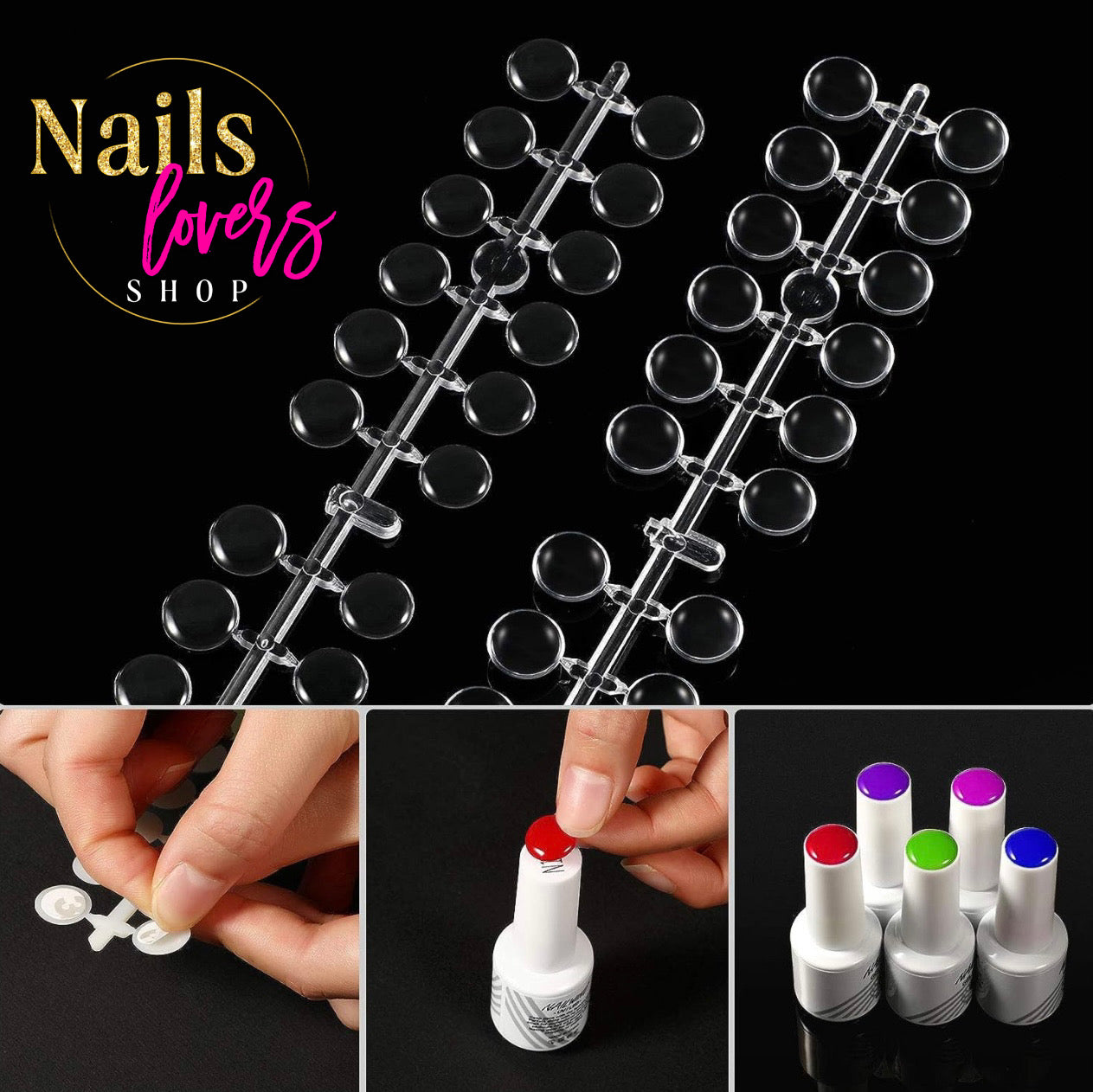 CIRCULOS DE EXHIBICIÓN DE COLOR