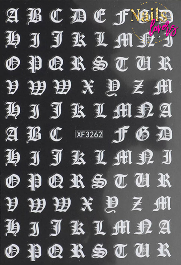 LETRAS ROMANAS XF3262