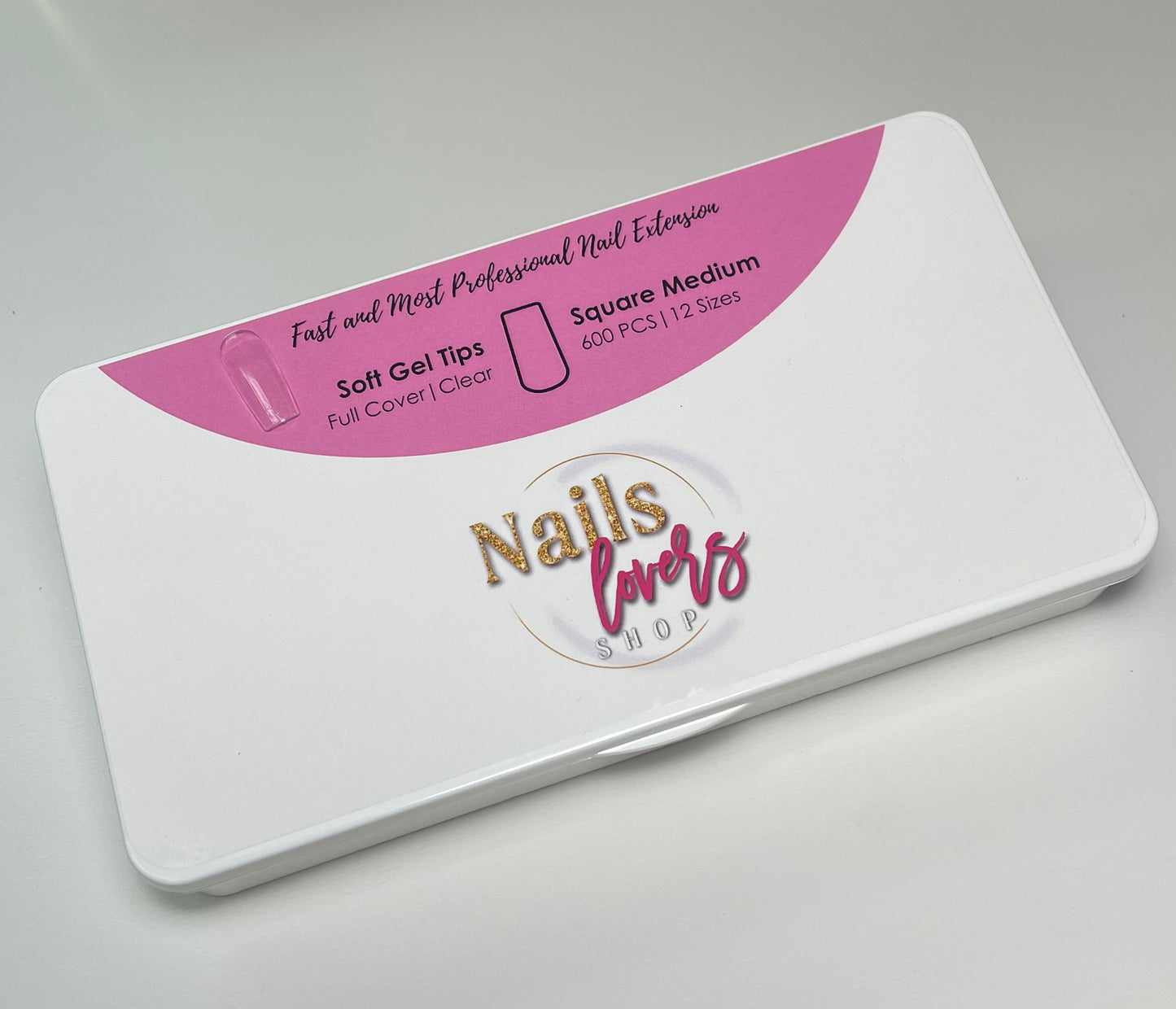 CUADRADA MEDIUM GEL TIPS BOX