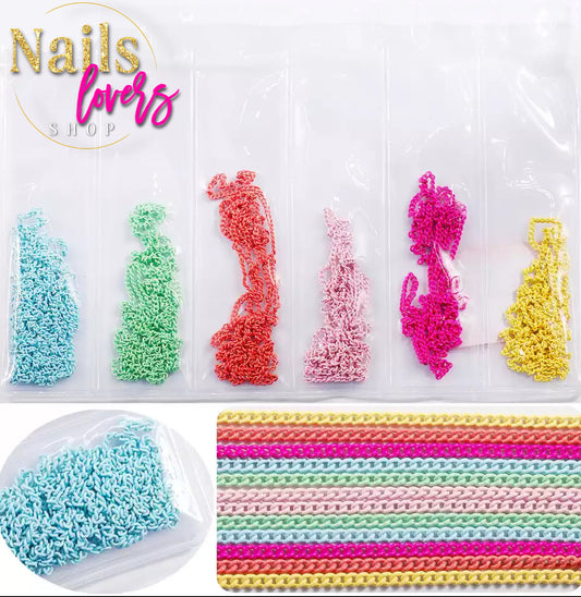 CADENAS MULTICOLORES