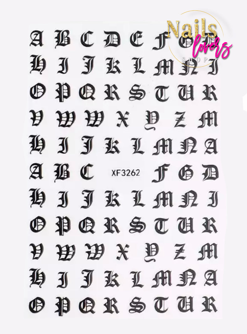 LETRAS ROMANAS XF3262