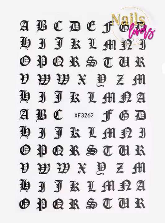 LETRAS ROMANAS XF3262