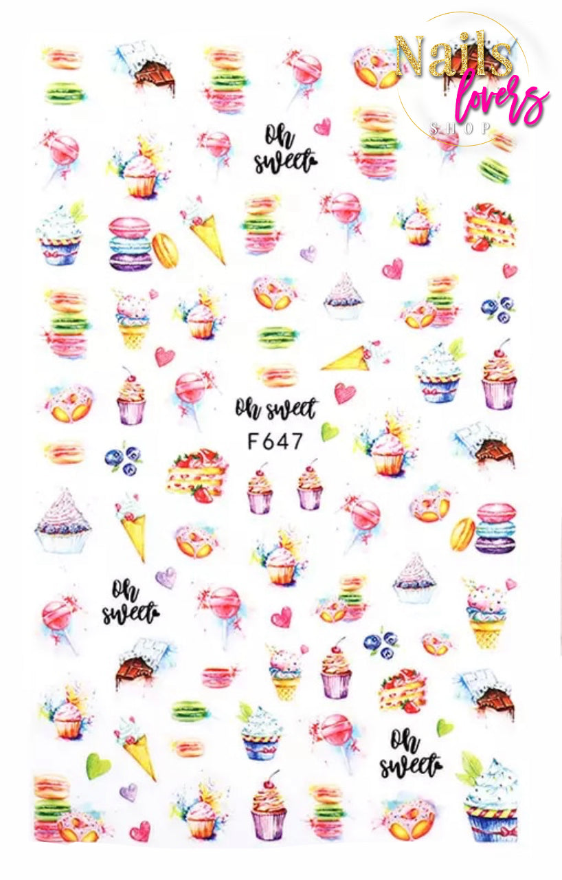 OH SWEET STIKER F647