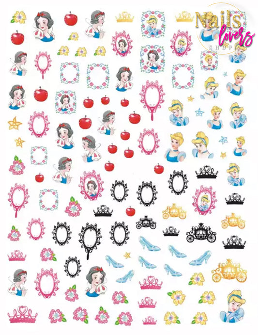 DISNEY PRINCES STIKER 100