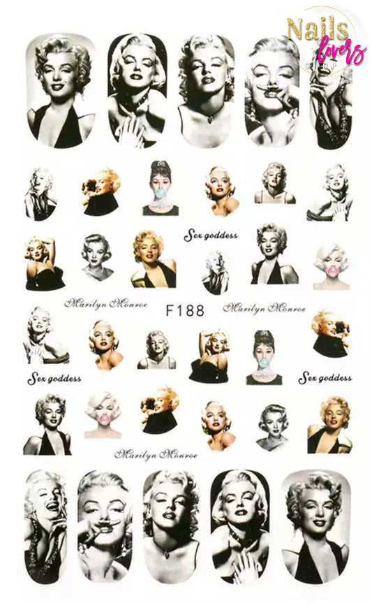 MARILYN MONROE STIKER F188
