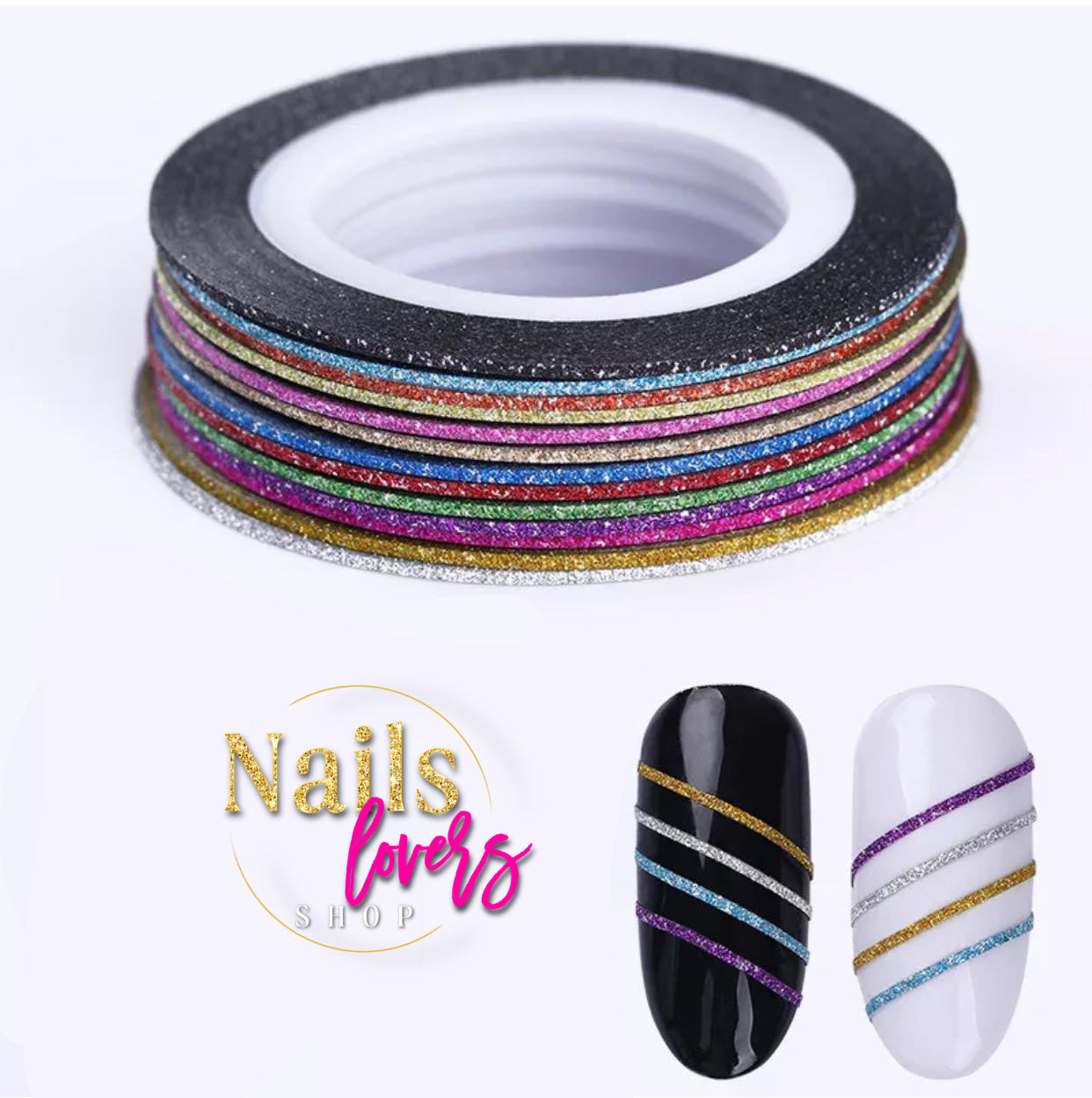GLITTER TAPE SET 12PCS