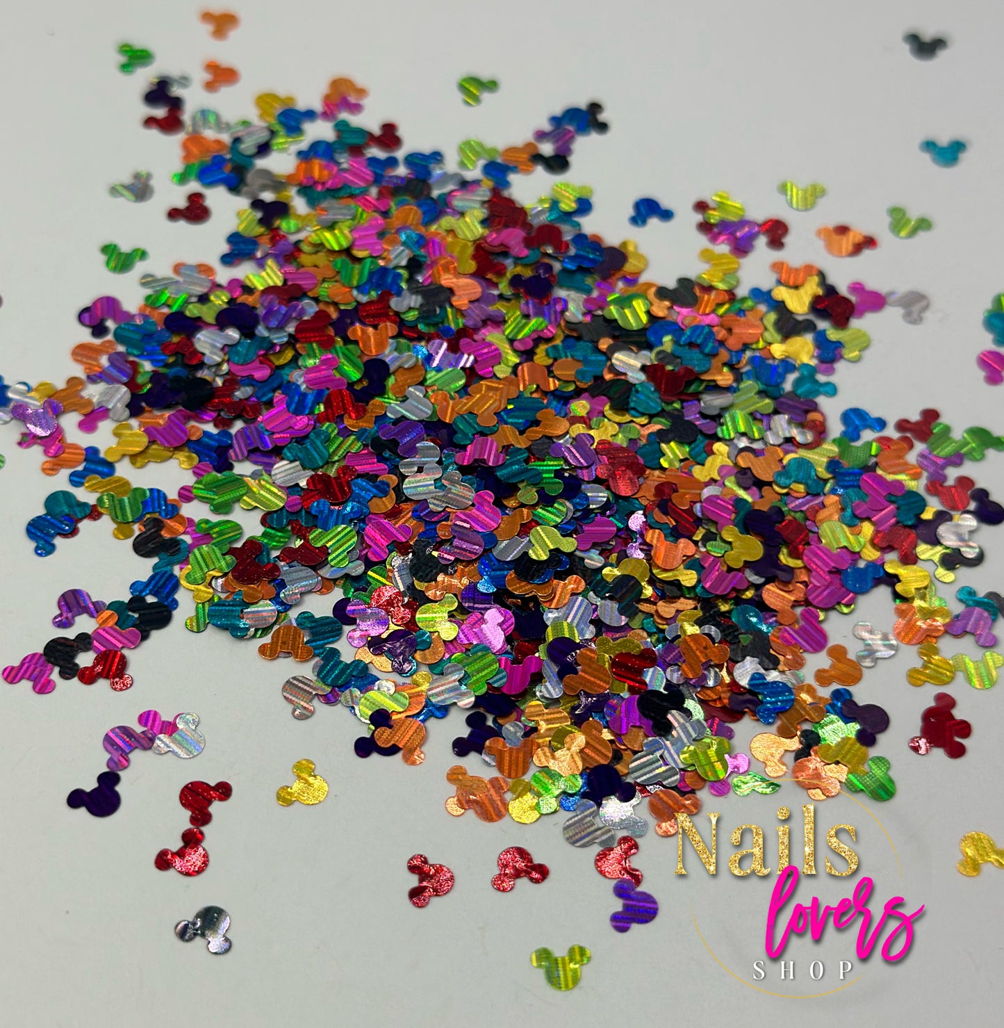 MICKEY MULTICOLOR GLITTER BAG