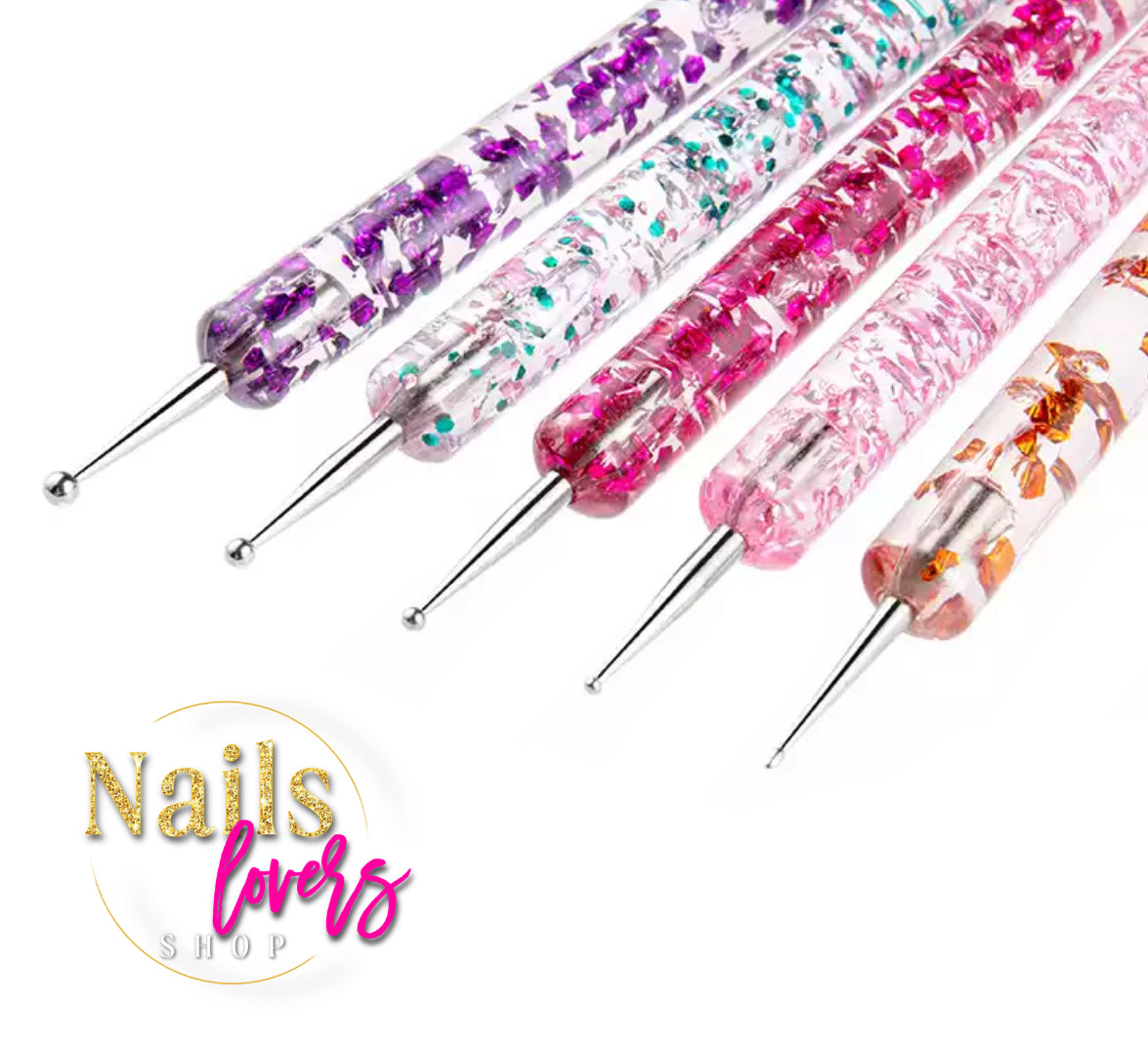 SET DE PUNTEROS GLITTERS