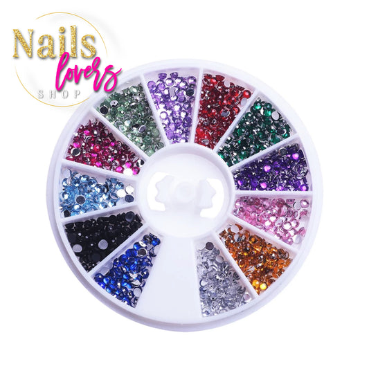 PIEDRAS MULTICOLOR RUEDA