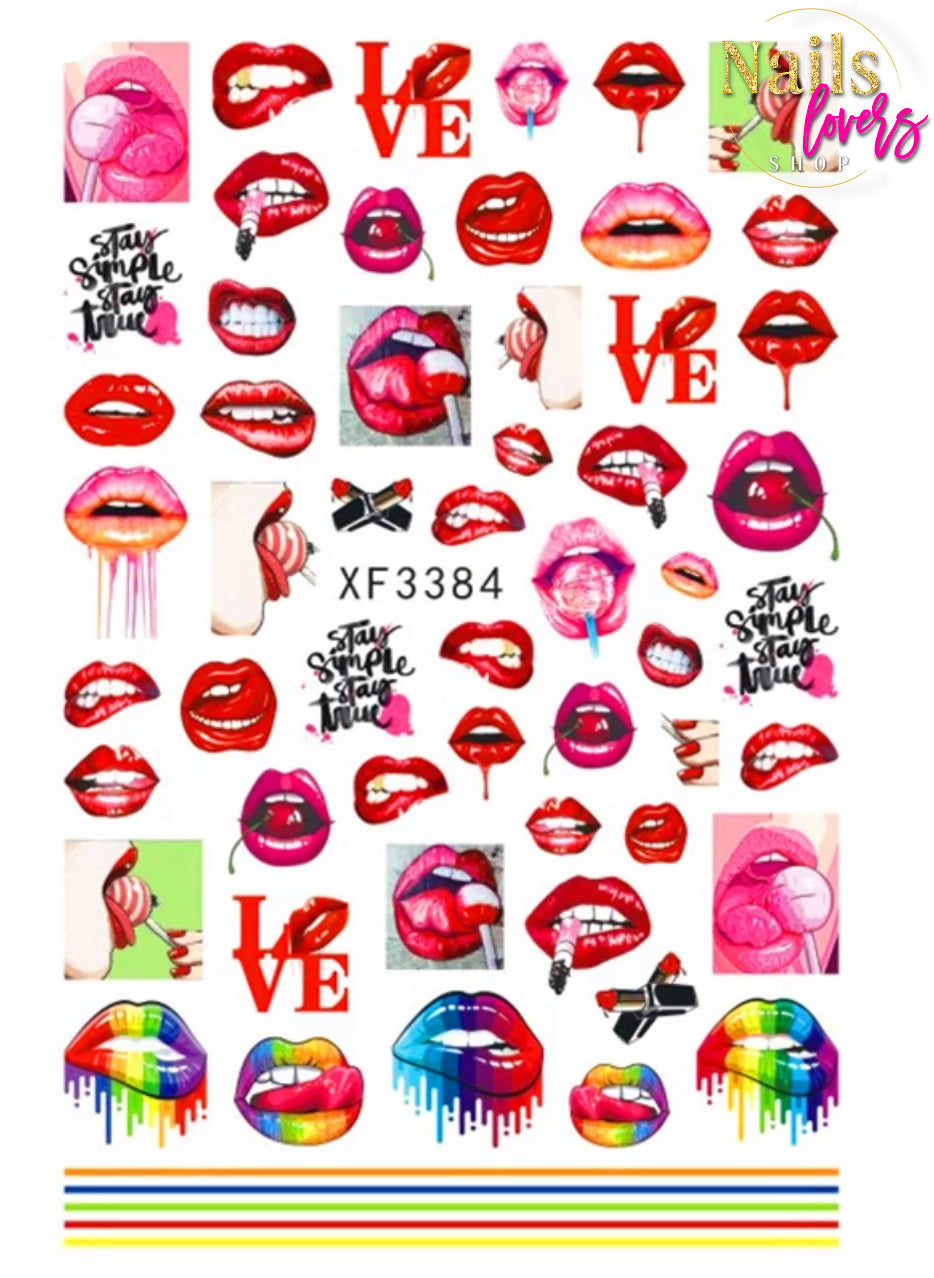LIPS STIKER XF3384