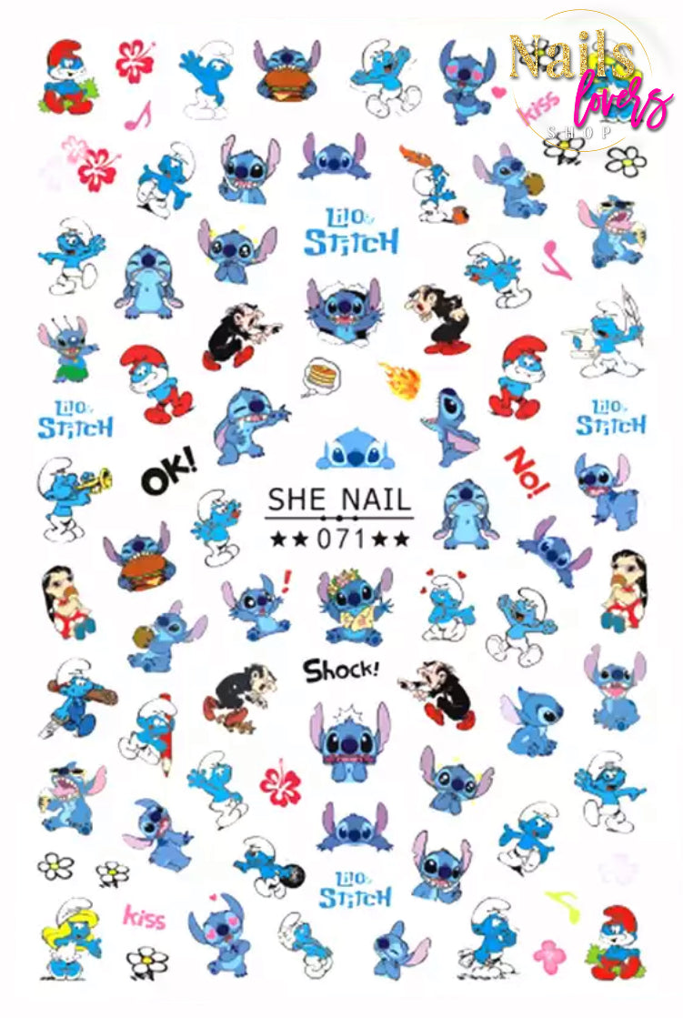 LILO STITCH STIKER 071