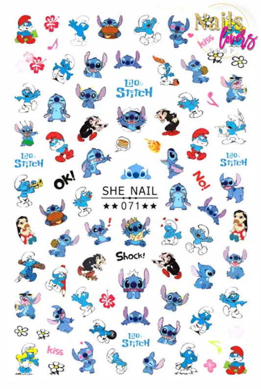 LILO STITCH STIKER 071
