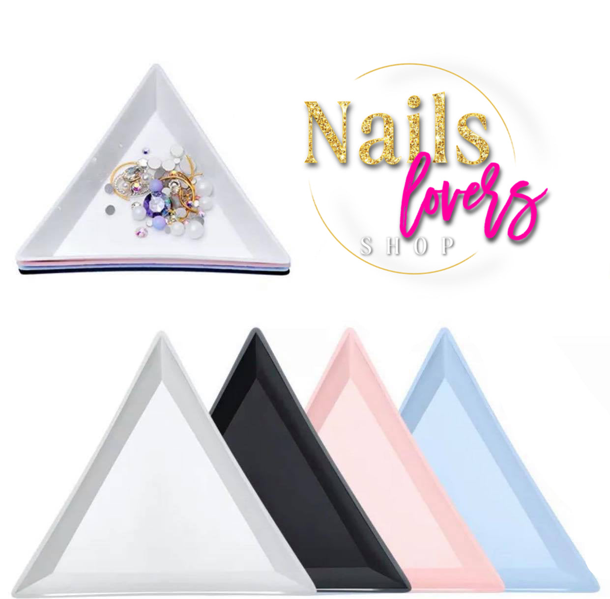 BANDEJA PARA PIEDRAS TRIANGULAR